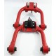 1996 1997 1998 1999 2000 Honda Civic EK Front Upper Tubular ADJ. Camber Kit RED