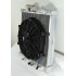 92-00 Honda Civic Manual Performance Radiator+12" Racing Radiator Cooling Fan
