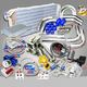 T3/T4 Turbo kits + intercooler + Wastegate + Manifold Mitsubishi EVO8/90-94 Ecli