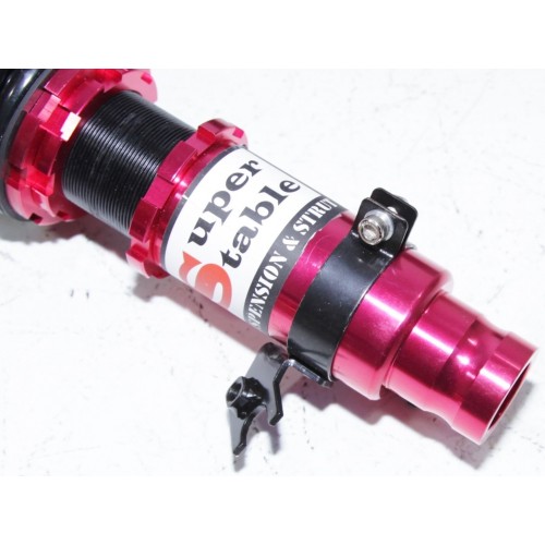 Autopartsclub2018 Coilover Kit For Honda Prelude 1992-2001 | Red Adjustable Height Springs & Shocks | BB1/BB6