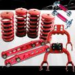 1992-1995 Honda Civic Scaled Lowering Coilover Springs+F amp;RCamber+Rear Lower Control