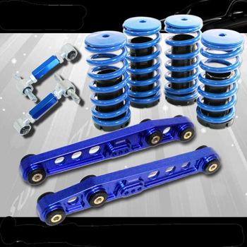 1988-1991 Civic/CRX Rear Lower Control Arm&Rear Camber Kit+Coilover Springs 