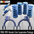 1988-1991 Civic/CRX Front Upper Camber&Rear Camber Kits+Coilover Springs 