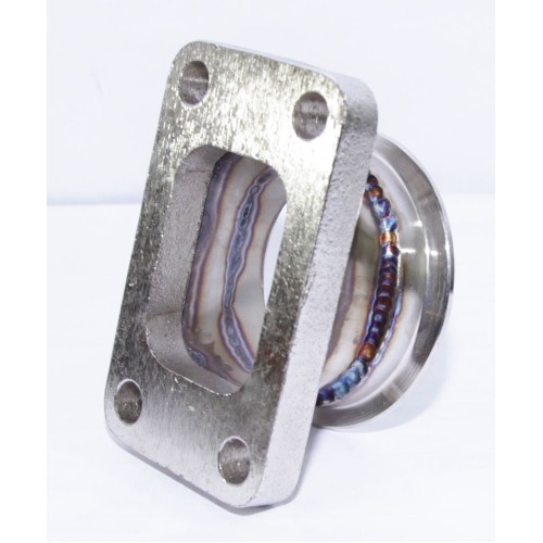 Steel Adaptor for T3-4Bolt to 2.5"ID V-Band Flange
