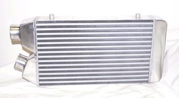 YCZ-036A 2.5" Inlet/Outlet ONE SIDE Front Mount Intercooler Overszie 25"X11"X3"
