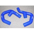 07-10 Volkswagon GTI Base Hatchback 4D 2.0 Blue Silicone Intercooler Piping Kit