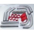 DIY Universal Intercooler Piping Kit 2.5"8PCS Nissan Honda Subaru Scion MazdaRED