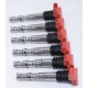 1SET Ignition Coil Audi 03-05 A4 Cabriolet Convertible2D 3.0L V6 DOHC 06C905115L