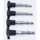 4PCS Ignition Coils for 02-04 VW Beetle Turbo S Hatchback 2D AWP 06B905115R