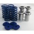 Coilover Spring Suspension Kits for 93-97 Honda Civic Del Sol  & Silver