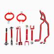 89-94 Nissan 240SX Tension Rod Toe Arm Combo Camber Kit Traction Rods Sway Bar
