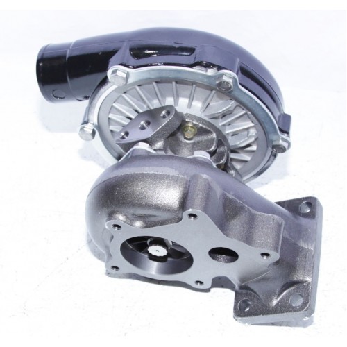 thumbnail image 2 of EMUSA T3/T4 Hybrid Turbo Charger - .50 A/R Compressor, .63 A/R Turbine - Black 2 of 2