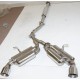 Dual SS Catback Exhaust fit 2013+ Subaru BRZ 2.0l 4U-GSE/FA20 H4 BOXER ENGINE