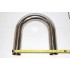 2" 180 D Exhaust Downpipe Header Stainless Steel U Piping T201 