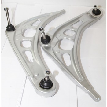 Front Lower Control Arm SET for 99-06 BMW E46 2WD ONLY 323 325 328 330 Z4 Silver