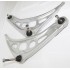 Front Lower Control Arm SET for 99-06 BMW E46 2WD ONLY 323 325 328 330 Z4 Silver