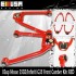 2003-2009 Nissan 350Z F&R Camber Kit +Rear Toe Arm+F&R Swaybars Red Color