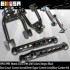 1994-2001 Integra 1992-1995 Civic Rear Lower &Front Upper&Rear Camber Control Arms Black