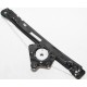 Rear Passenger Window Regulator w/o Motor 02-07 Ford Focus Hatchback 740-585