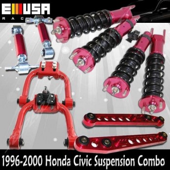 Honda Civic 96-00 Full Coilover Suspension NON adj.Camber Kits COMBO 