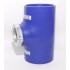 Silicone Type-S Turbo Blow off Valve BOV 3" Adapter Blue