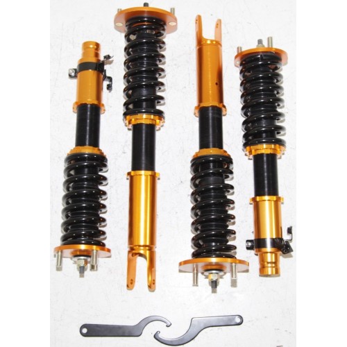 EMUSA Red Coilover Suspension Lowering Kit For 1990-1997 Honda Accord EX LX DX SE