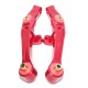03-07 Infiniti G3 Front Lower Control Arm 2D only RED CNC Billet Upgrade bushing