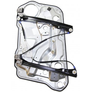 Front Left Driver WindowRegulator w/Door Panel for VW 00-05 Golf 02-04 Jetta