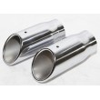 1 Pair Stainless Steel Exhaust Tip  amp; OE Factory for Ford Fusion