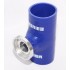 EMUSA BLUE 2.5" Reinforce Silicone Adapter Pipe for SSQV Style Turbo BOV