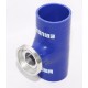 EMUSA BLUE 2.5 quot; Reinforce Silicone Adapter Pipe for SSQV Style Turbo BOV
