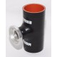 BLACK 3 quot; Reinforce Silicone Adapter Pipe for SSQV Style Turbo BOV