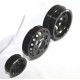 Aluminum Black Crank Pulley Set for 02-06 Nissan 350Z/ Infiniti G35