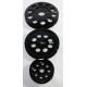 Aluminum BLACK Crank Pulley Set for Nissan Skyline R32 R33 R34 GT-R