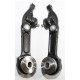 1 PAIR FRONT Lower Rearward Control Arm for 03-06 Benz S430 RWD EXC Active Body