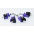 Font and Rear Camber kit PURPLE FOR88-95 Civic 88-91CRX 93- 97 DelSol 94-01 Acura Integra