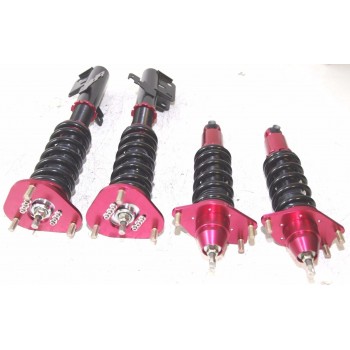 30 Levels Adjustable Dampering Coilover Suspension Lowering Red fits 05-08 Scion tC Base/Spec Coupe
