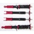 30 Level Adjustable Damper Coilover Suspension Lowering Kits for 2008-2011 Infiniti G37 RWD Sedan/Coupe RED