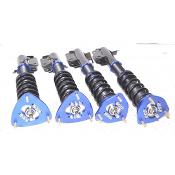 30 Way Damper Coilover Susension 06-07 Subaru Impreza WRX TR Sedan 4D 2.5L BLUE