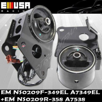Front+Rear Engine Mount for Nissan 02-04 Altima 03-07 Murano 3.5L A7358 A7349EL