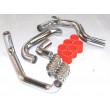 For 89-94 Nissan 180SX 200SX CA18DET Intercooler Piping Kit+Silicones+SS Clamps