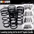 Lowering Springs Set fit 84-87 Toyota Corolla DLX/ FX /LE /Sport DLX AE86 BLACK