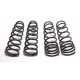 Lowering Springs Set fit Honda 92-00 Civic 93-97 Del Sol 94-01 Integra BLACK
