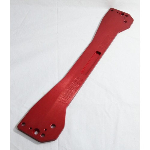 Red Rear Lower Control Arm Subframe Brace Kit For 01-05 Honda Civic DX ES EX POSENG
