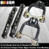 Front Upper Camber+Subframe+Rear Lower Control Arm Black FOR 92-95 Honda Civic