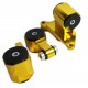Billet Aluminum Engine Motor Mount Kit for 06-11 Civic Si Manual Transmissions