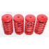 Honda Civic 88-91/92-95/96-00 Coilover Lowering Coil Springs Set RED/SILVER
