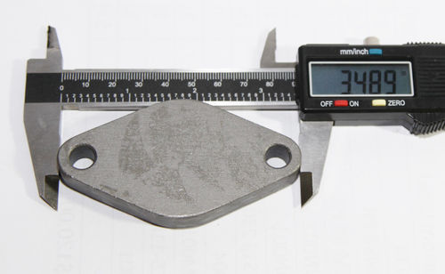 thumbnail image 2 of Mild Steel Block-Off Flange For 35/38mm External Wastegate – Universal, 1pc 2 of 6