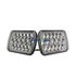 7x6 45W LED Headlight Crystal Clear Sealed Dual Beam Headlamp Headlight Lantsun-LED6454