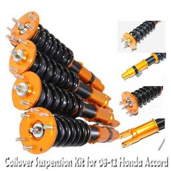 Coilover Suspension Kit GOLD for 08-12 Honda Accord